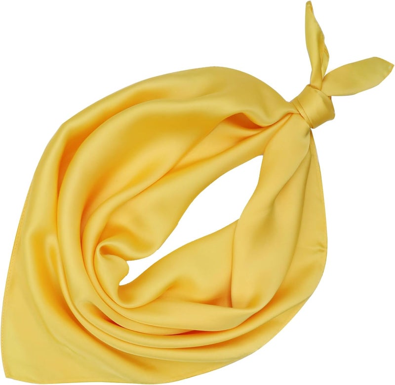 vimate Head Scarf for Women Hair 27'' Square Satin Silk Feeling Bnadana Neck Scarf Handbag Accessories Etc - Image 4